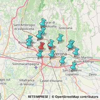 Mappa Via Lorenzo Fava, 37142 Verona VR, Italia (5.89563)
