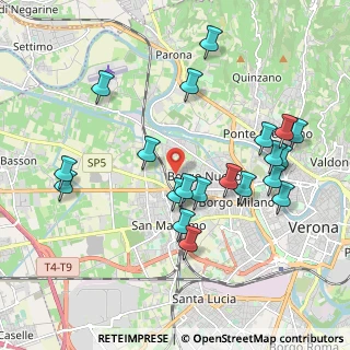 Mappa Via Lorenzo Fava, 37142 Verona VR, Italia (2.0455)