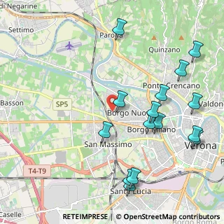 Mappa Via Lorenzo Fava, 37142 Verona VR, Italia (2.432)