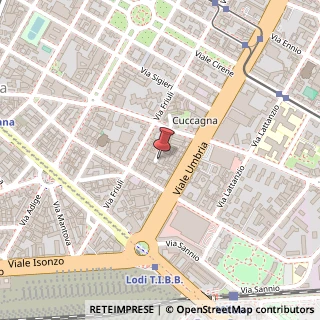 Mappa Via Lodovico Muratori, 46, 20135 Milano, Milano (Lombardia)