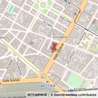 Mappa Viale Umbria, 19, 20135 Milano, Milano (Lombardia)
