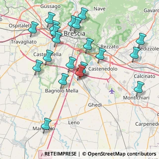 Mappa Via Veronica Gambara, 25010 Montirone BS, Italia (8.977)