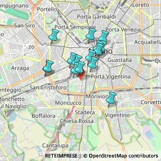 Mappa Via Magolfa, 20143 Milano MI, Italia (1.37267)