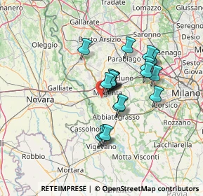 Mappa Via A. Cecchi, 20013 Magenta MI, Italia (10.5315)