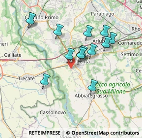 Mappa Via A. Cecchi, 20013 Magenta MI, Italia (6.72857)