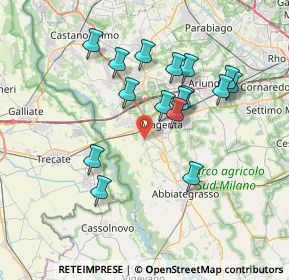 Mappa Via A. Cecchi, 20013 Magenta MI, Italia (6.755)