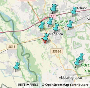 Mappa Via A. Cecchi, 20013 Magenta MI, Italia (4.53818)