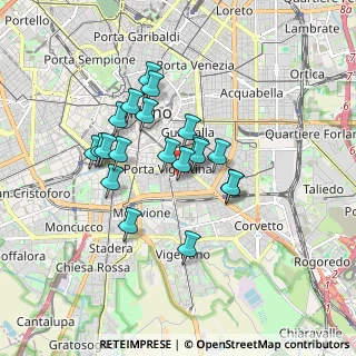 Mappa Via Altaguardia, 20135 Milano MI, Italia (1.401)