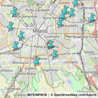 Mappa Via Altaguardia, 20135 Milano MI, Italia (2.80385)