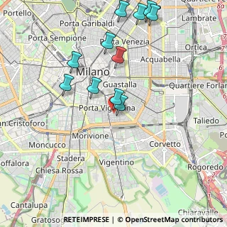 Mappa Via Altaguardia, 20135 Milano MI, Italia (2.605)