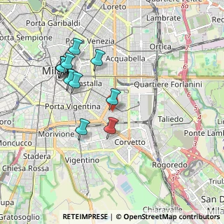 Mappa Via Alberto Einstein, 20137 Milano MI, Italia (1.82091)