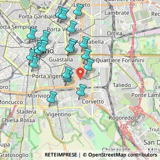 Mappa Via Alberto Einstein, 20137 Milano MI, Italia (2.1035)