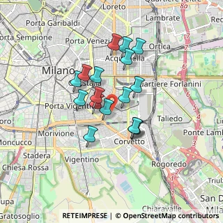 Mappa Via Alberto Einstein, 20137 Milano MI, Italia (1.32647)