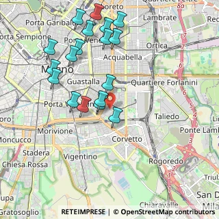 Mappa Via Alberto Einstein, 20137 Milano MI, Italia (2.09833)