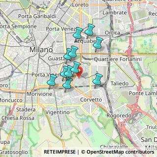 Mappa Via Alberto Einstein, 20137 Milano MI, Italia (1.23636)