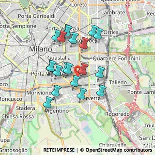 Mappa Via Alberto Einstein, 20137 Milano MI, Italia (1.578)