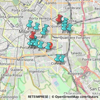 Mappa Via Alberto Einstein, 20137 Milano MI, Italia (1.688)