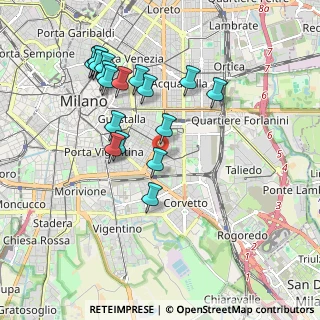 Mappa Via Alberto Einstein, 20137 Milano MI, Italia (1.90444)