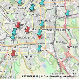 Mappa Via Alberto Einstein, 20137 Milano MI, Italia (2.64538)
