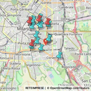 Mappa Via Alberto Einstein, 20137 Milano MI, Italia (1.6475)