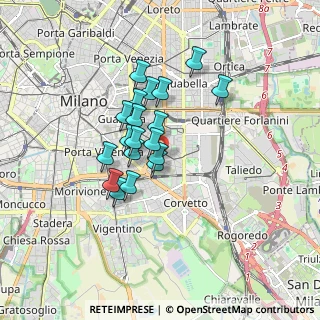Mappa Via Alberto Einstein, 20137 Milano MI, Italia (1.26053)