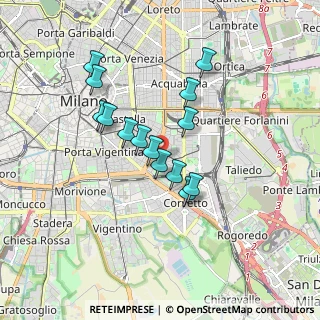 Mappa Via Alberto Einstein, 20137 Milano MI, Italia (1.43357)