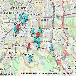 Mappa Via Alberto Einstein, 20137 Milano MI, Italia (1.904)