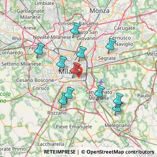Mappa Via Alberto Einstein, 20137 Milano MI, Italia (7.12)