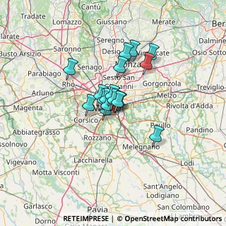 Mappa Via Alberto Einstein, 20137 Milano MI, Italia (8.17412)