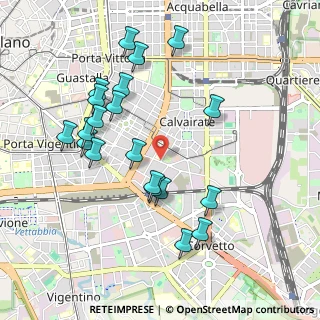 Mappa Via Alberto Einstein, 20137 Milano MI, Italia (1.0005)