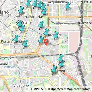 Mappa Via Alberto Einstein, 20137 Milano MI, Italia (1.319)