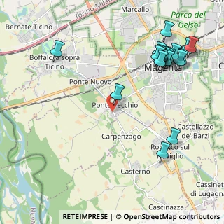 Mappa Via Guido Miglioli, 20013 Magenta MI, Italia (2.61053)