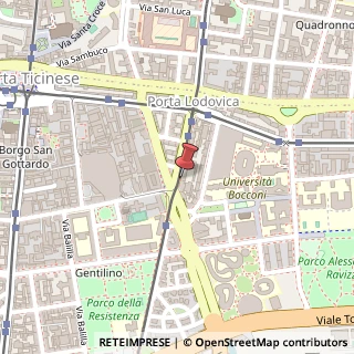 Mappa Via Pietro Teulié, 15, 20136 Milano, Milano (Lombardia)