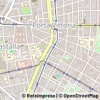 Mapa Milano