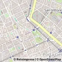 Mapa Milano
