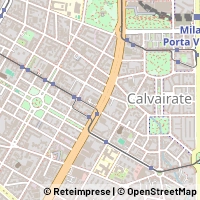 Mapa Milano