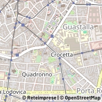 Mapa Milano