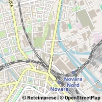 Mapa Novara