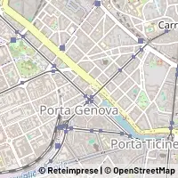 Mapa Milano
