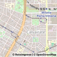 Mapa Milano