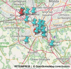 Mappa Via Vigevano, 20100 Milano MI, Italia (5.96867)