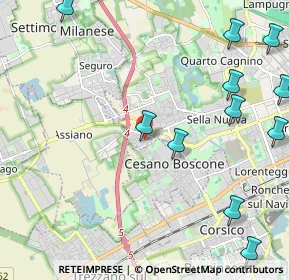 Mappa Via delle Betulle, 20152 Milano MI, Italia (3)