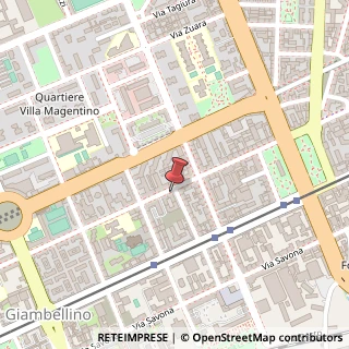 Mappa Via Vespri Siciliani, 25, 20146 Milano, Milano (Lombardia)