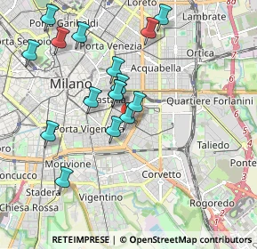 Mappa Via Friuli, 20135 Milano MI, Italia (1.87313)