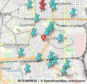Mappa Via Friuli, 20135 Milano MI, Italia (1.1395)