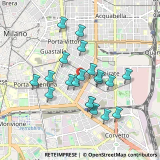 Mappa Via Friuli, 20135 Milano MI, Italia (0.832)