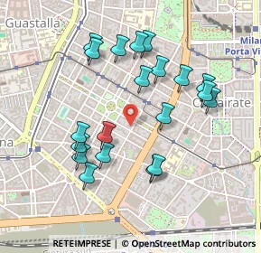 Mappa Via Friuli, 20135 Milano MI, Italia (0.4565)