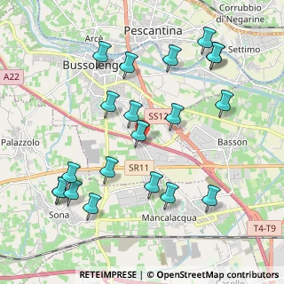 Mappa Via Otto Marzo, 37012 Bussolengo VR, Italia (2.2515)