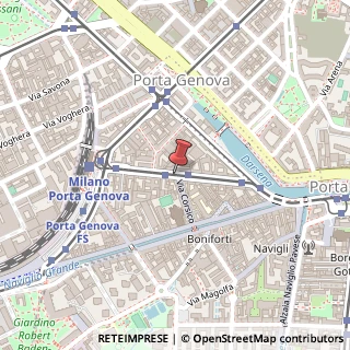 Mappa Via Vigevano,  27, 20144 Milano, Milano (Lombardia)