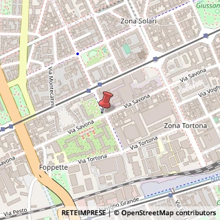 Mappa Via Savona, 69, 20144 Milano, Milano (Lombardia)